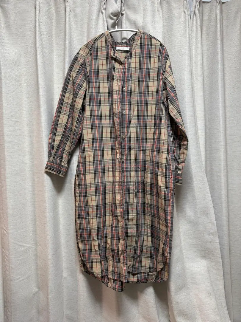 Thumbnail of Checkered Shirt Dress