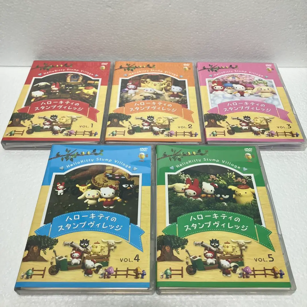 ハローキティのスタンプヴィレッジ VOL.5 クレイアニメ DVD