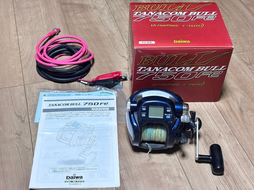 TANACOM BULL 750J 電動リール訳あり DAIWA ダイワ タナコンブル 750 電動リール ﾀﾅｺﾝﾌﾞﾙ 750 時間74H