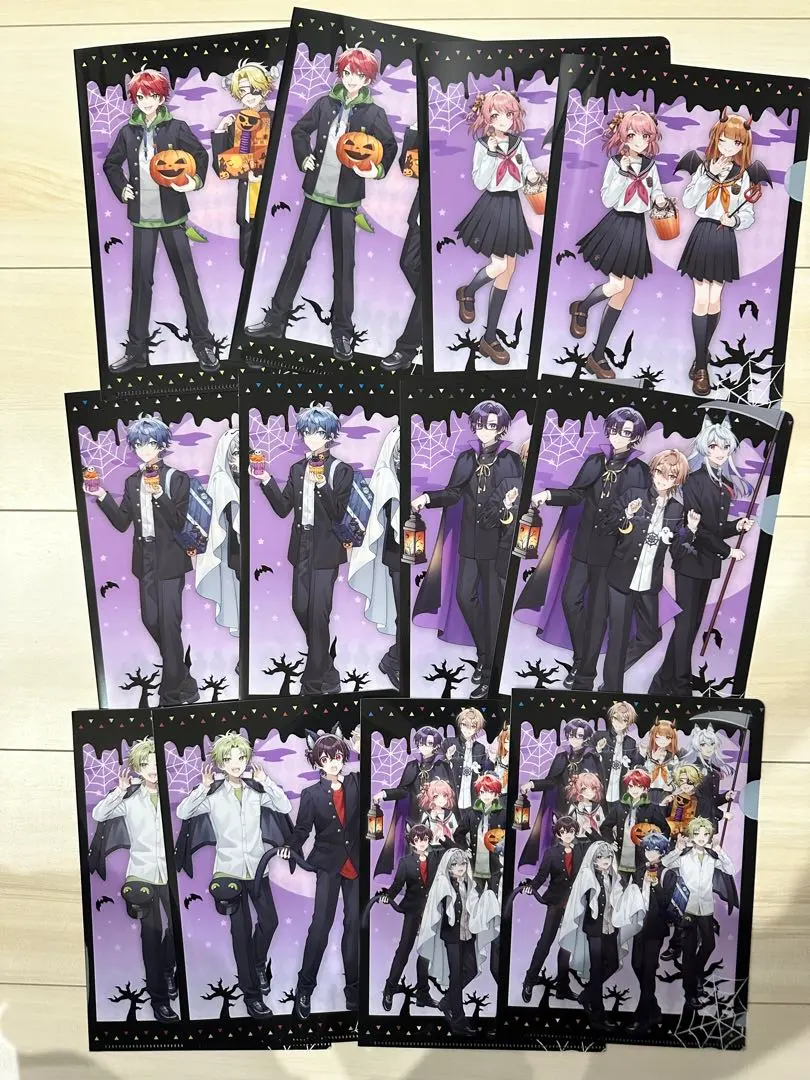 7-Eleven × Colorful Peach 原創透明文件夾全6種完整套裝 × 2 的縮圖