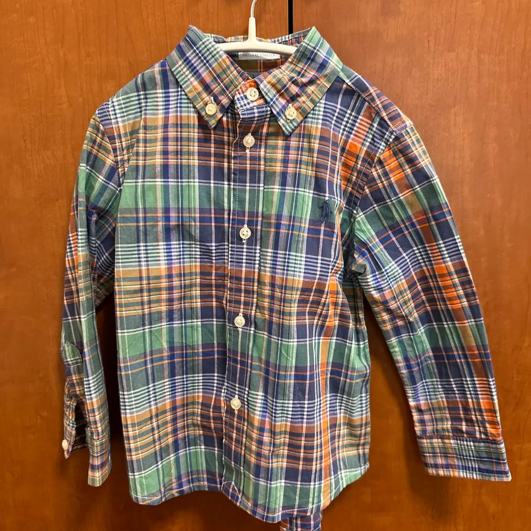 Thumbnail of Ralph Lauren Plaid Long Sleeve Shirt 24M