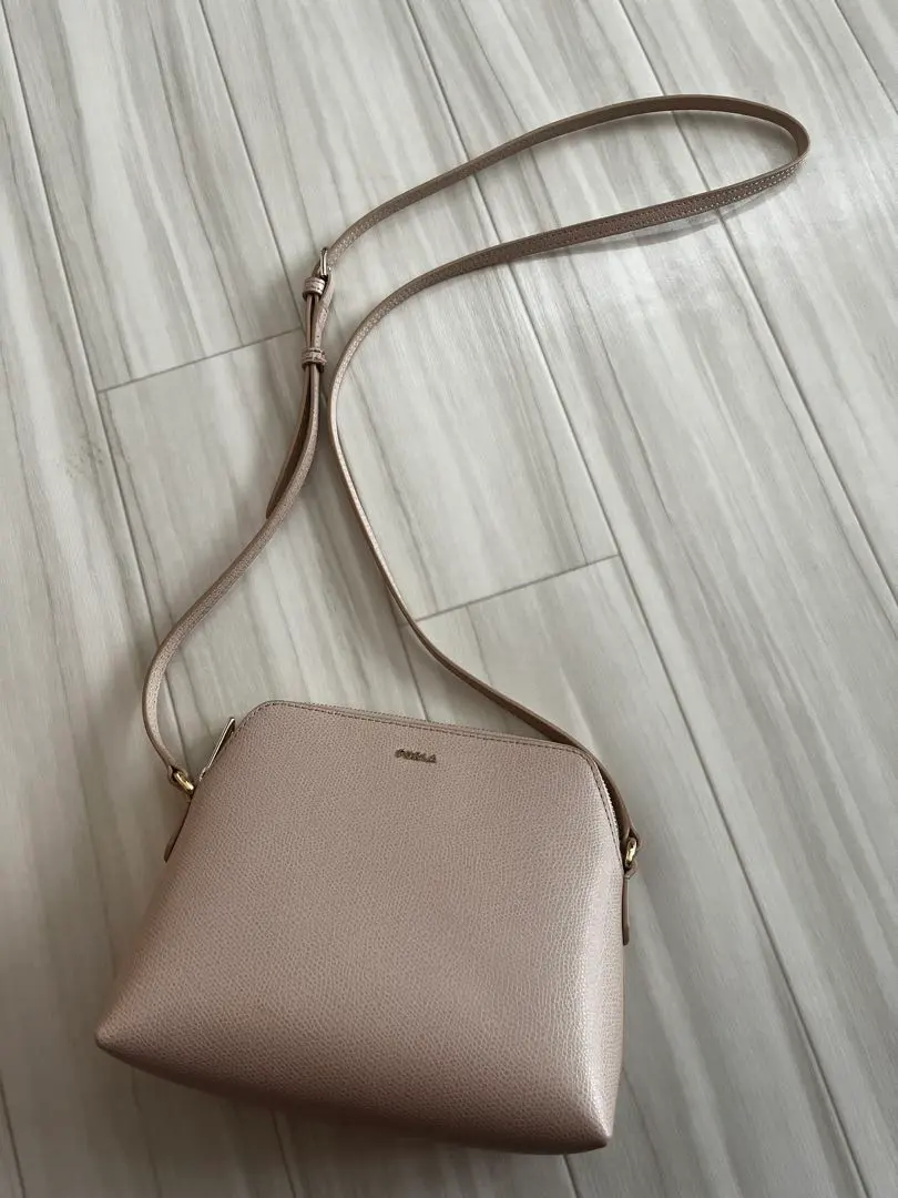 Thumbnail of FURLA Pink Beige Shoulder Bag