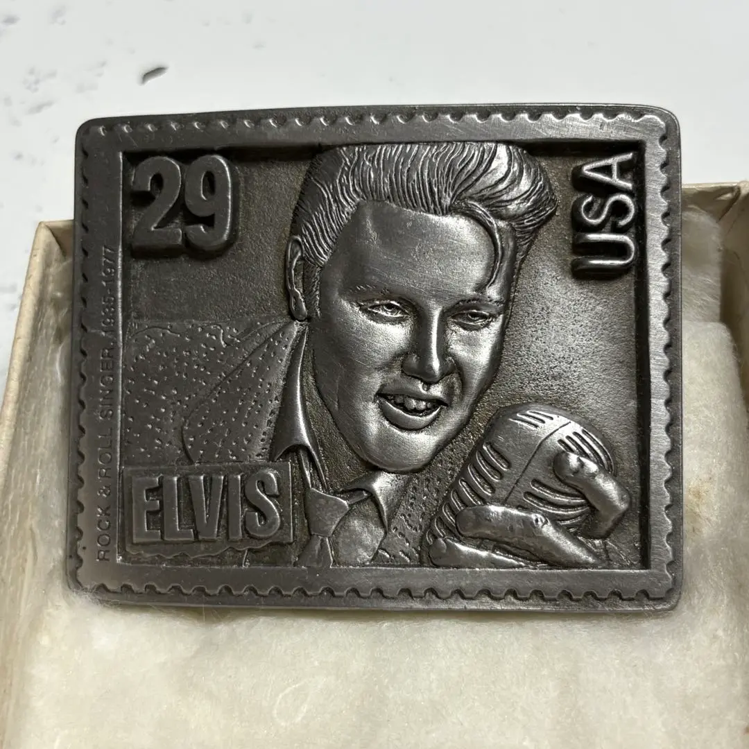 エルヴィス プレスリー サン レコード  1950年代 バックル　イギリス製 エルヴィス プレスリー サン レコード 1950年代 バックル イギリス製