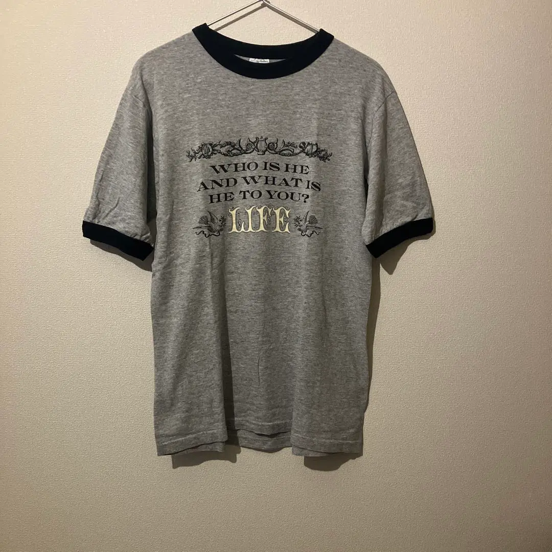 新品未開封】小沢健二 オザケン LIFE ライフ 刺繍Tシャツ グレー