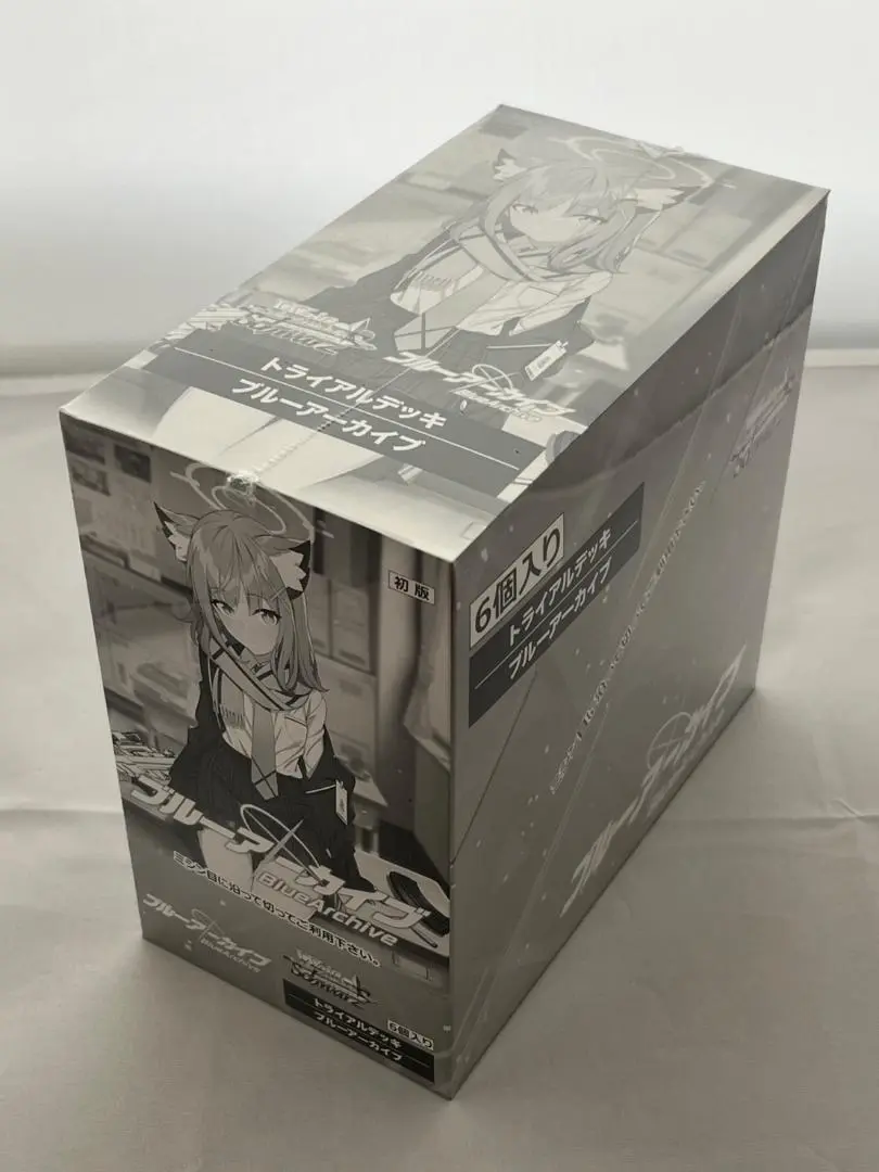 新品未開封　ヴァイスシュヴァルツ　ブルーアーカイブ トライアルデッキ初版6個入り ヴァイスシュヴァルツよりトライアルデッキ&ブースターパック