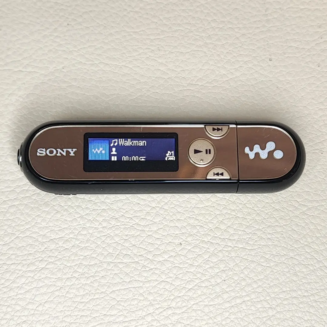 ウォークマン　SONY  NW-E044 Ω SONYのNW-E044(8GB) ホールトーンに進化してる～NW-E043(4GB