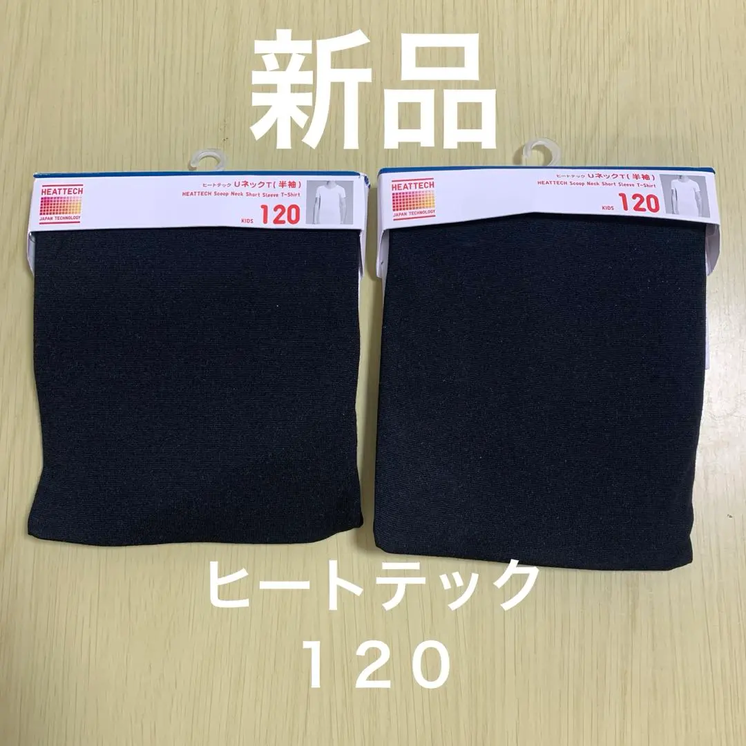 全新 HEATTECH 120 黑色 短袖 的縮圖