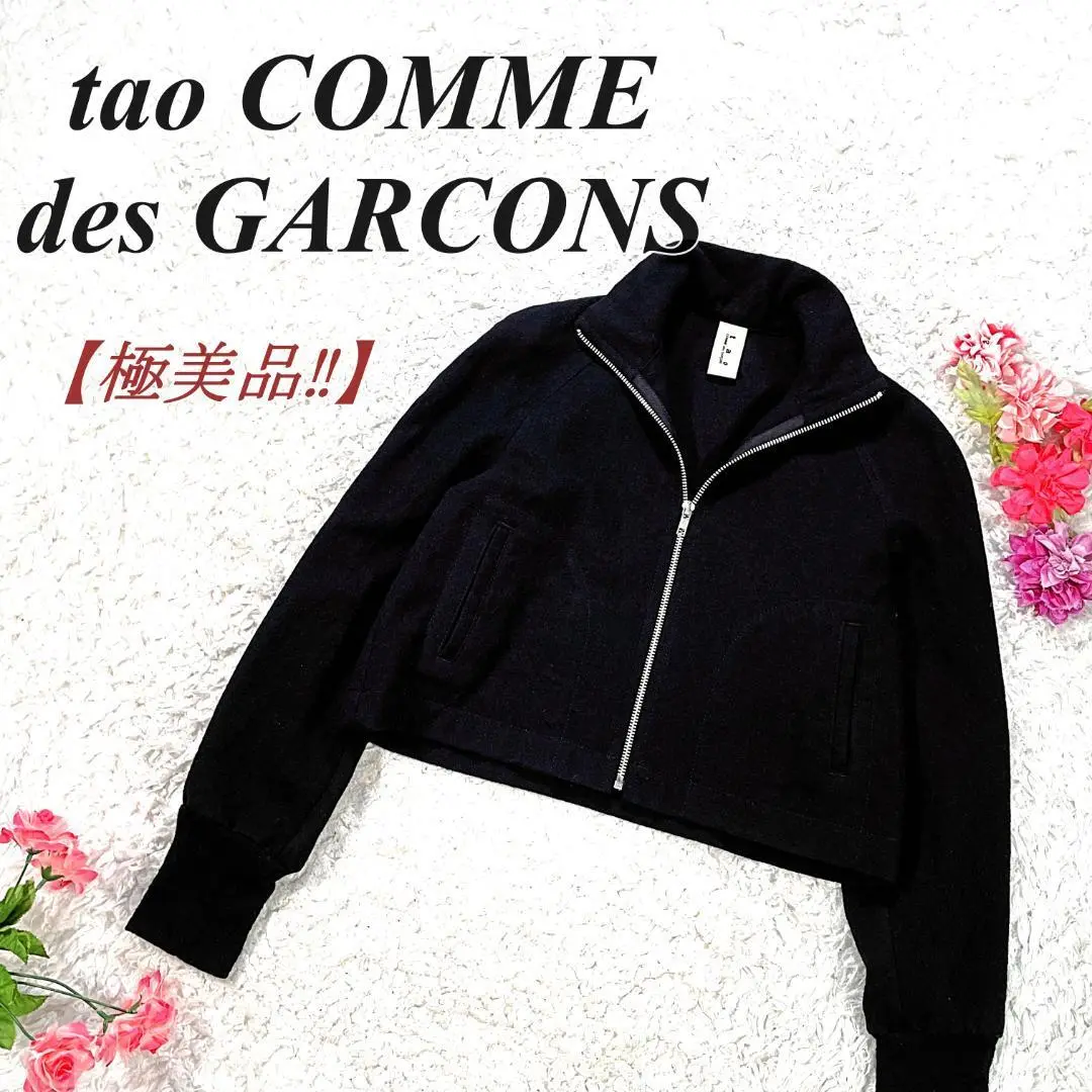 tao comme des garcons アウター tao タオ ビッグボタン ノーカラージャケット