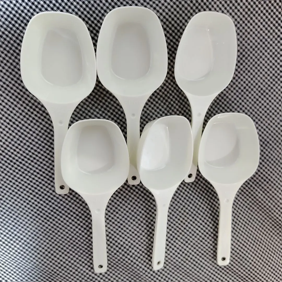 Thumbnail of Plastic Measuring Spoons 30cc Set of 6 - Protein