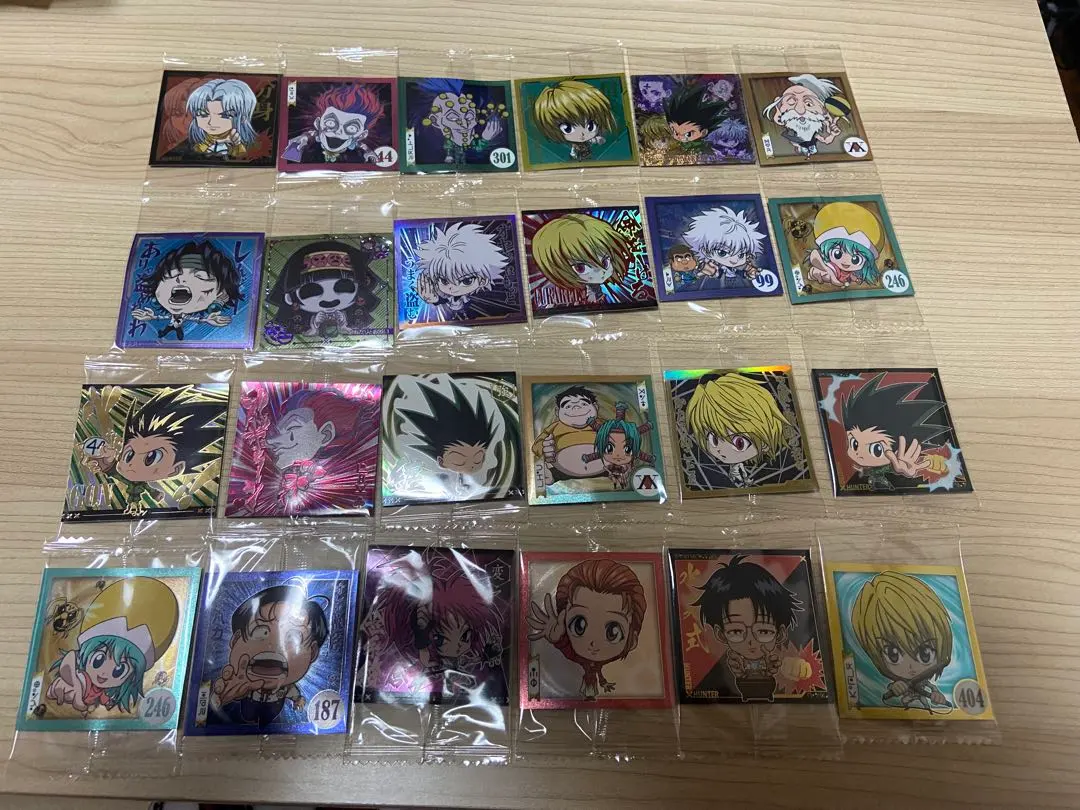 Thumbnail of HUNTER × HUNTER Wafer Stickers 24-Piece Set Hunter x Hunter