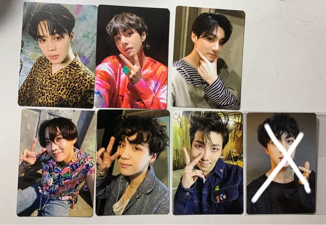 BTS FAKELOVE トレカ BTS Tear [Fake Love] Album Official Opened Broadcast Photo
