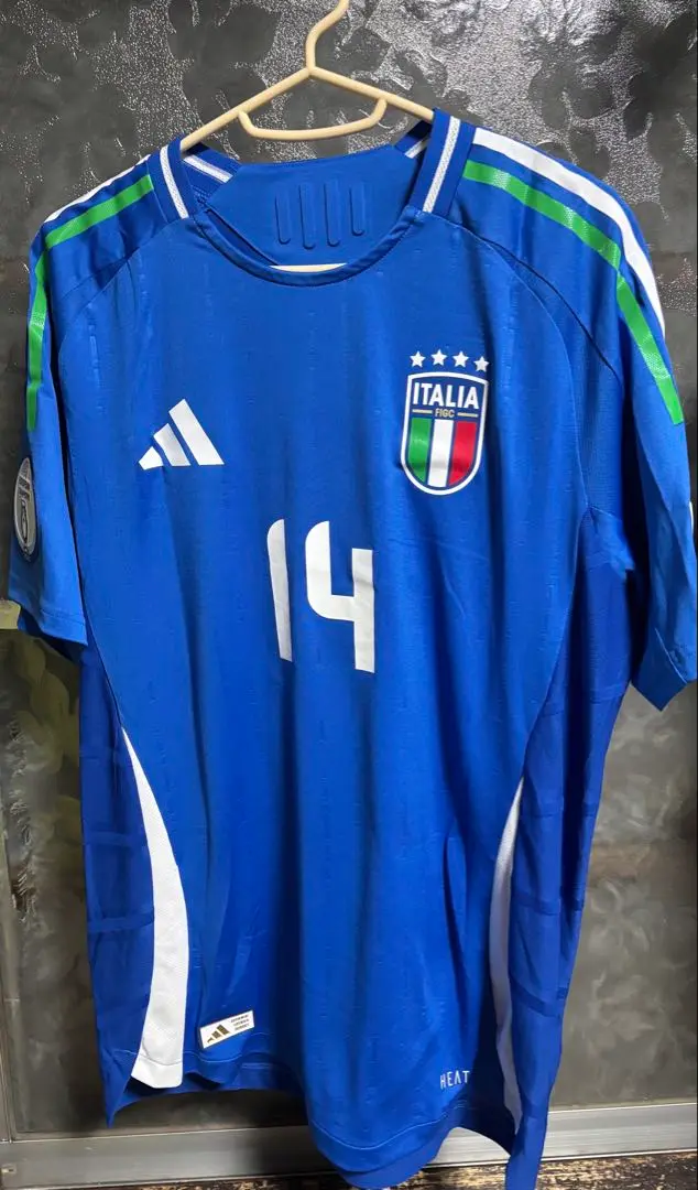 イタリア代表 ユニフォーム　キエーザ adidas イタリア代表 2024 ユニフォーム アウェイ 半袖