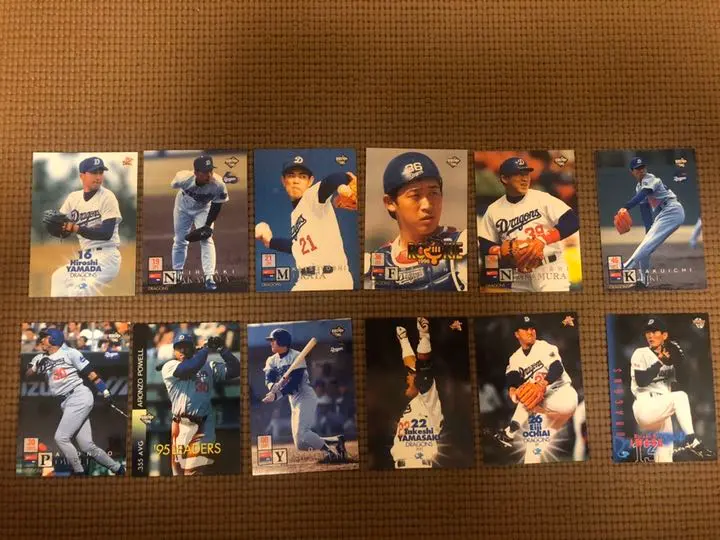 Thumbnail of Professional Baseball Card BBM Chunichi Dragons 12-card set