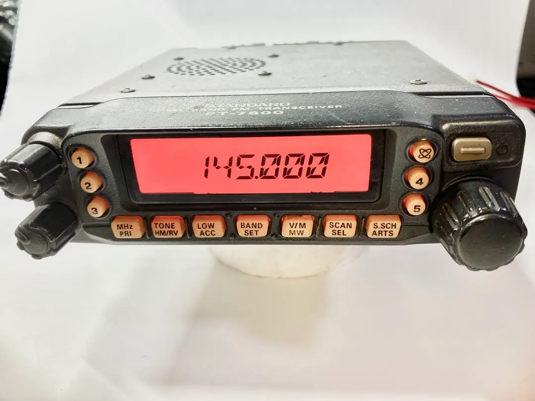 144/430モービルトランシーバFT-7800Hハイパワー 動作品 144/430モービルトランシーバFT-7800Hハイパワー 動作品