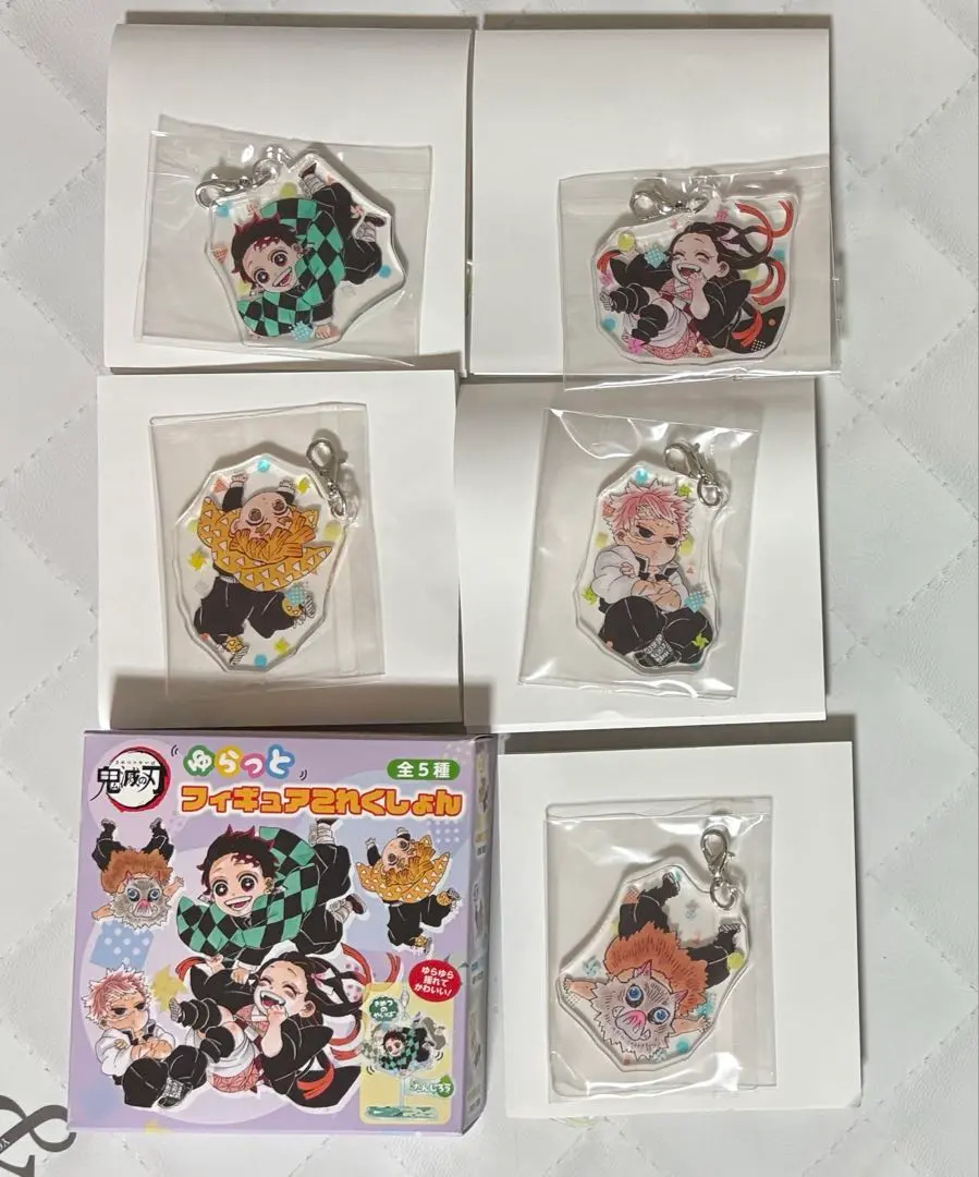 雑貨　全5種セット 「鬼滅の刃 ゆらっとフィギュアこれくしょん」 2025年最新】ゆらっとフィギュア 実弥の人気アイテム - メルカリ