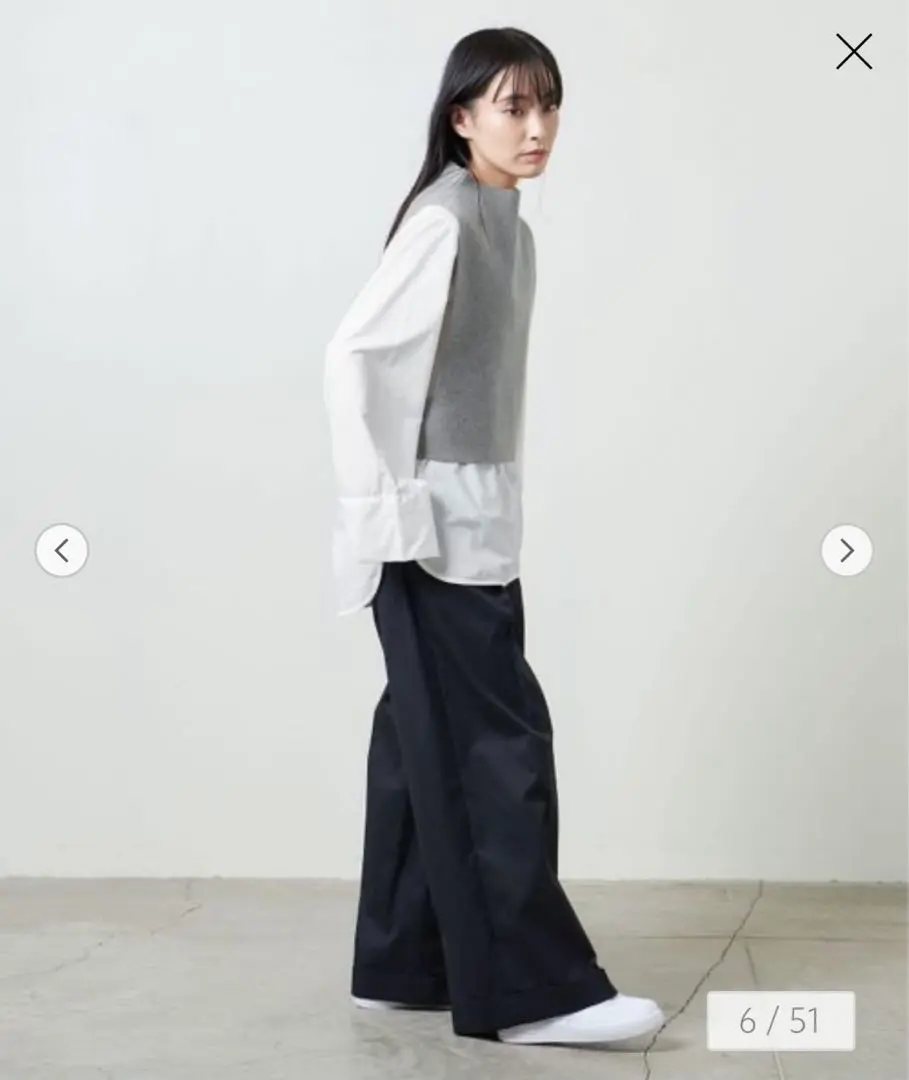 タグ付き未使用 マルゥユナイテッドアローズ アゼ ニットベスト 白 ノースリーブ MARW UNITED ARROWS（マルゥ ユナイテッドアローズ）の「＜MARW