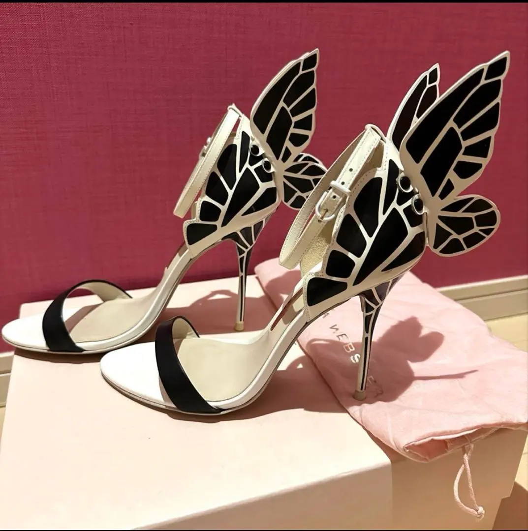 Thumbnail of Sophia Webster sandals, butterfly Chiara, size 38, YELLO