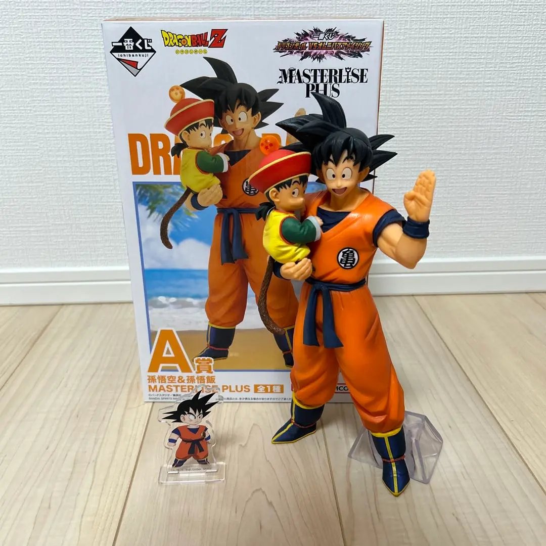 A賞　マスターライズ孫悟空＆孫悟飯【開封美品】 2025年最新】a賞 孫悟空&孫悟飯 masterlise plusの人気アイテム - メルカリ
