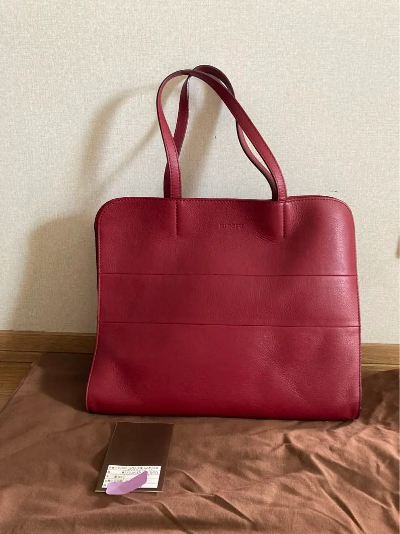 HIROFU 手提包 紅色 有購買卡 的縮圖