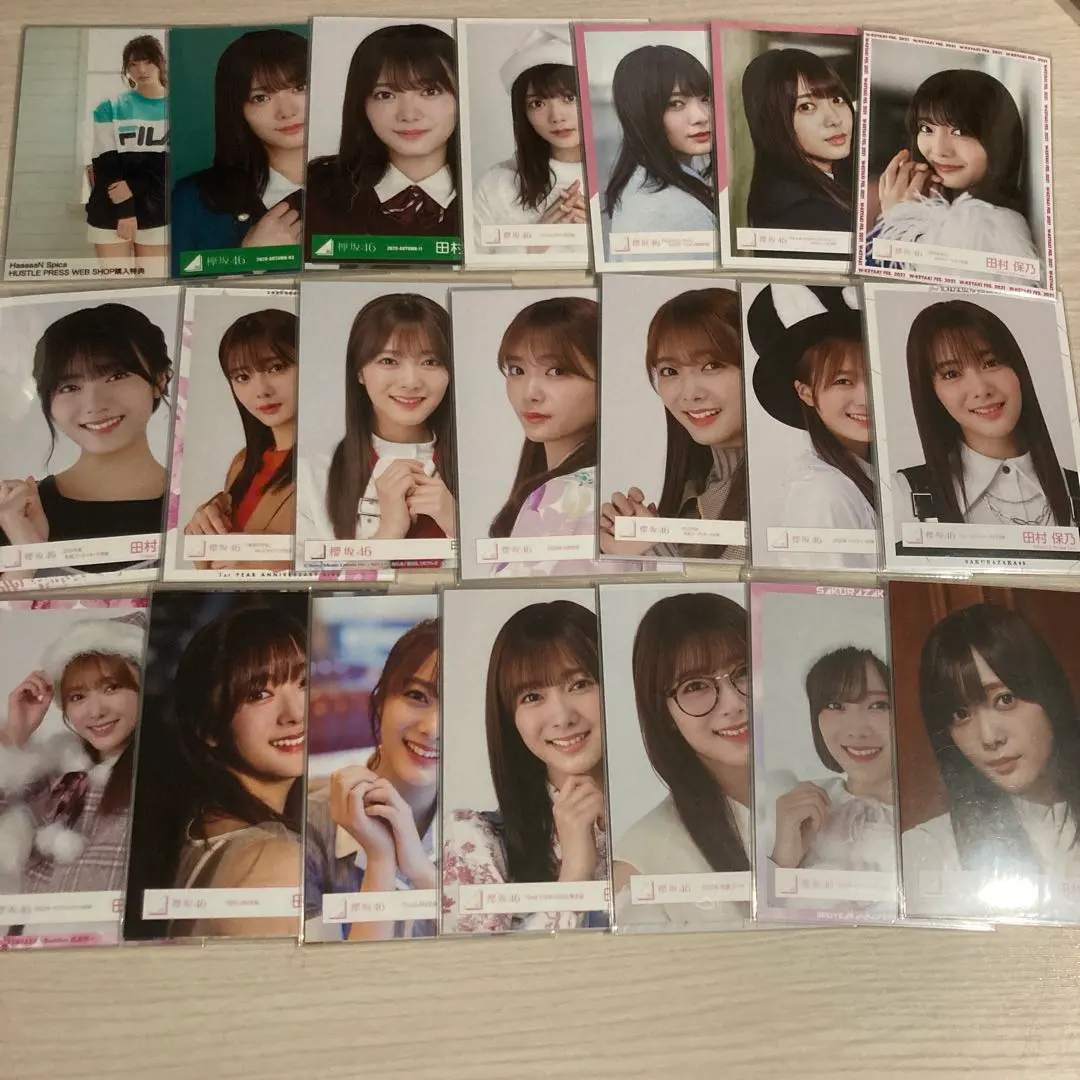 Thumbnail of Hono Tamura Sakurazaka46 Official Photo 21 Complete Sets
