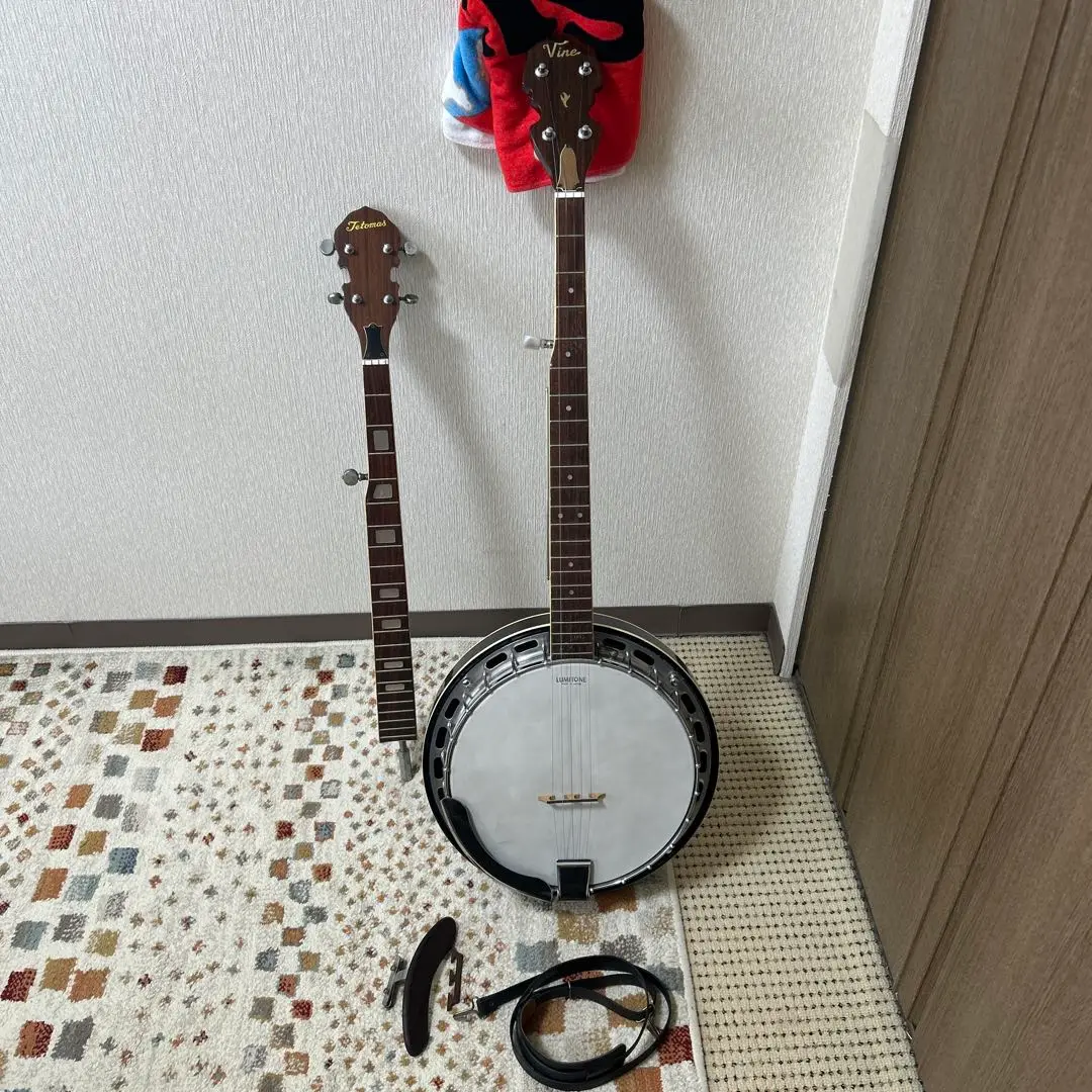 Vine LUMITONE バンジョー V-6R ハードケース付き Vine 5Strings Resonator Banjo - guitarshoptantan （ギター