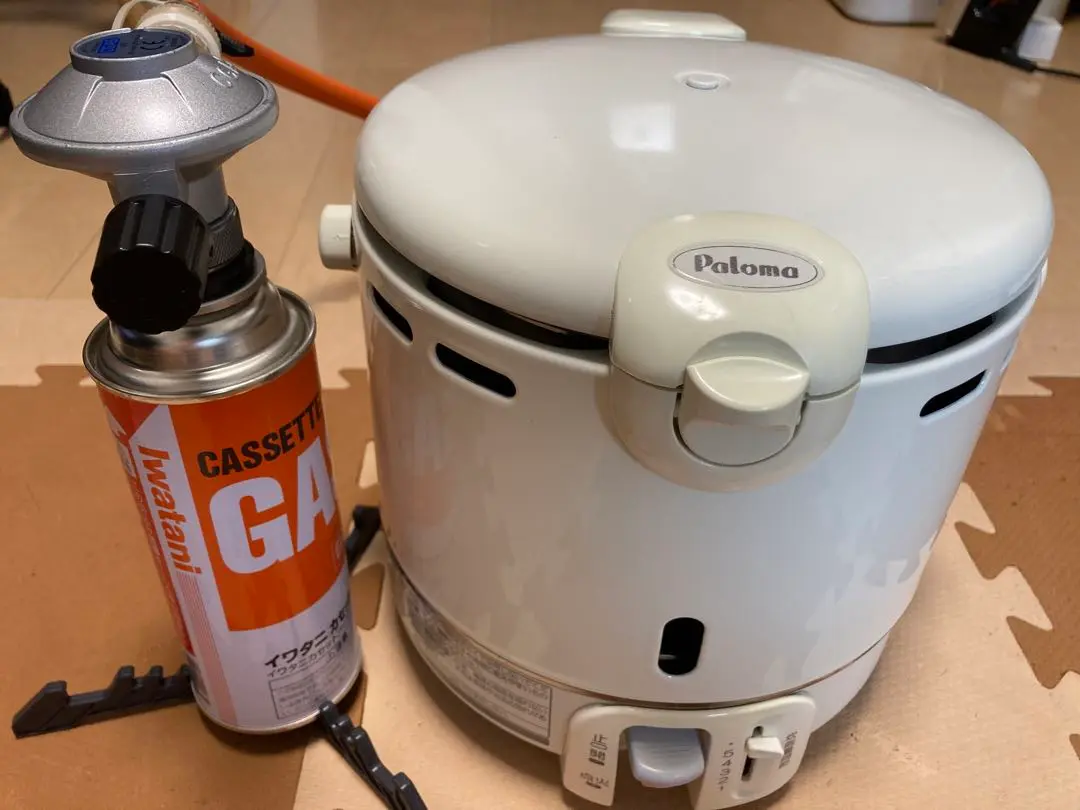 新品未使用　日立LPガス炊飯ジャー　カセット・ODガス変換金具 新品未使用日立LPガス炊飯ジャーカセット・ODガス変換金具