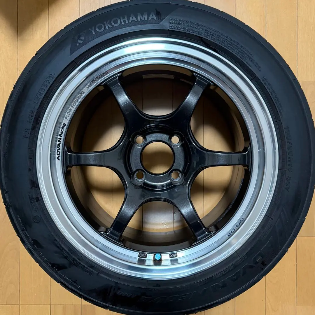 タイヤ・ホイール ADVAN Racing RG-D2 NEOVA AD09 195/55R15 スイフトスポーツ ADVANRacing TC-4 アドバン