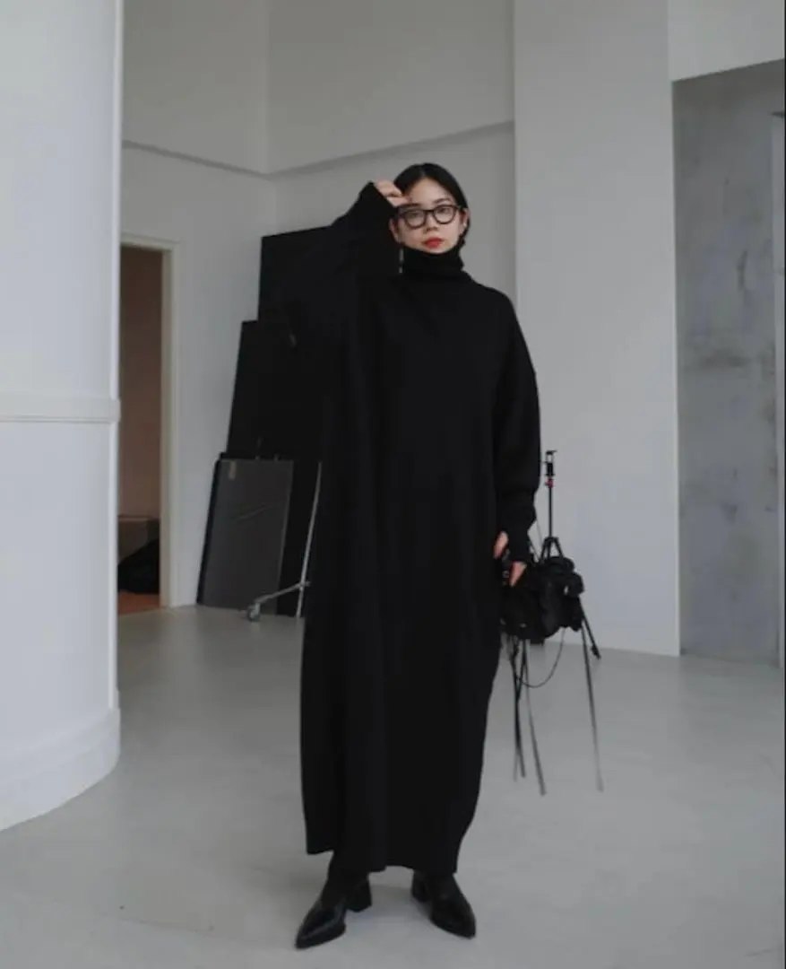 Thumbnail of RIM.ARK Covered Knit One-Piece Dress