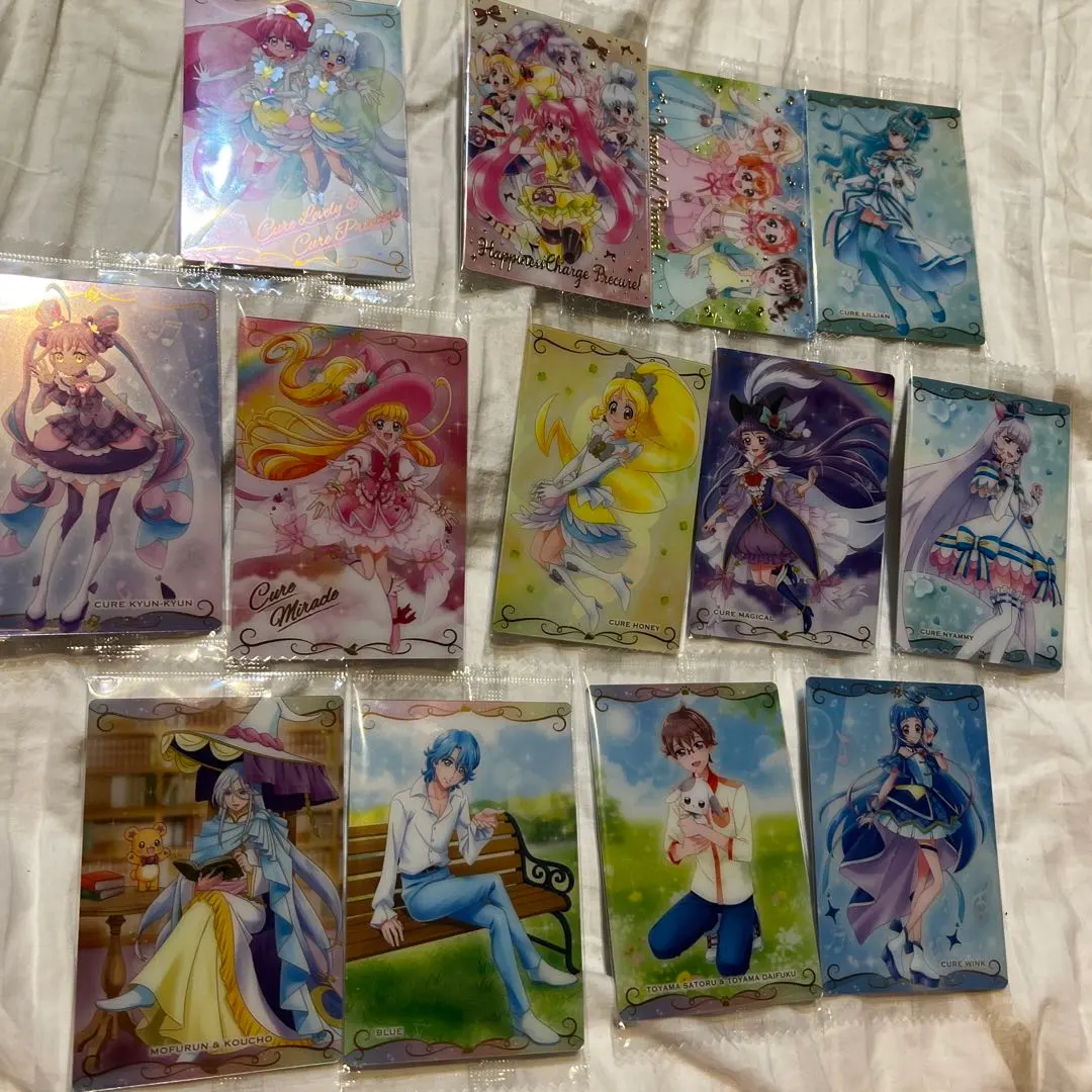 Thumbnail of Precure Wafer Cards 11 SSR SR 13 types Semi-Complete