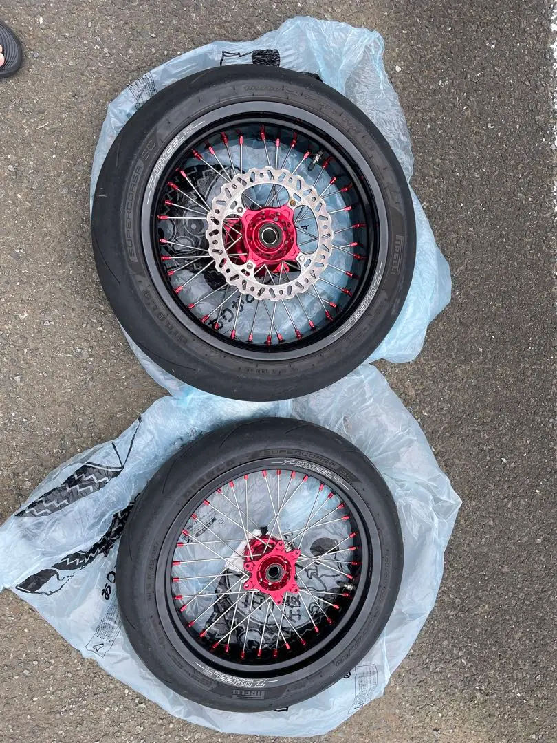 CRF 450R X L 250R等　モタード　Z-WHEEL M50 ホイール 2025年最新】モタードホイールの人気アイテム - メルカリ