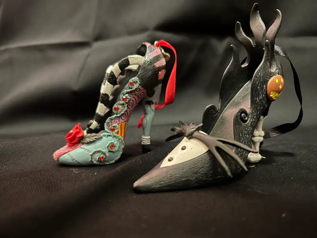 美品　ディズニー　プリンセス　シューオーナメント　3点 Disney ディズニー オーロラ姫 プリンセス シューオーナメント