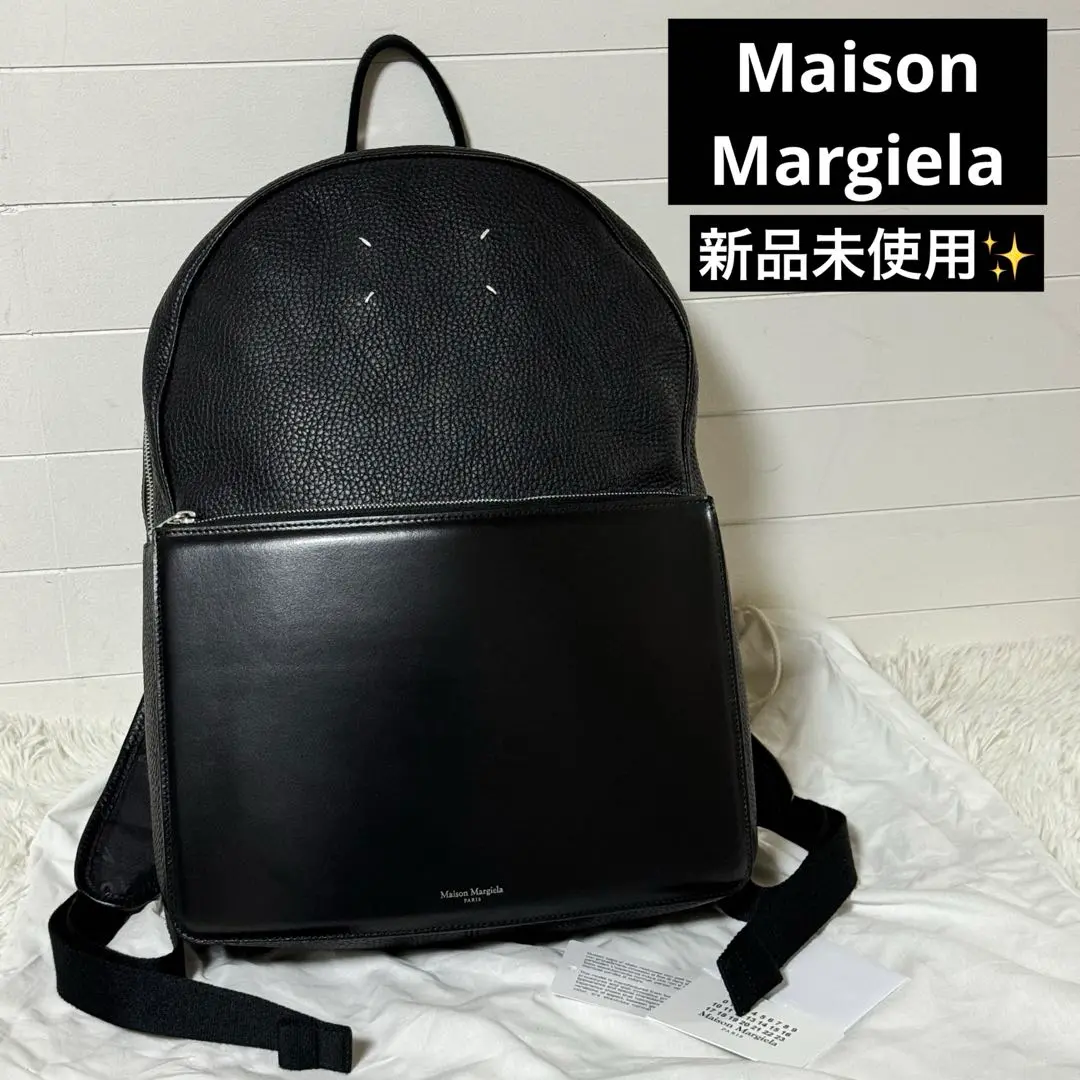 極美品✨メゾンマルジェラ バックパック ステレオタイプ ブラック 黒 楽天市場】メゾンマルジェラ Maison Margiela メンズ バック