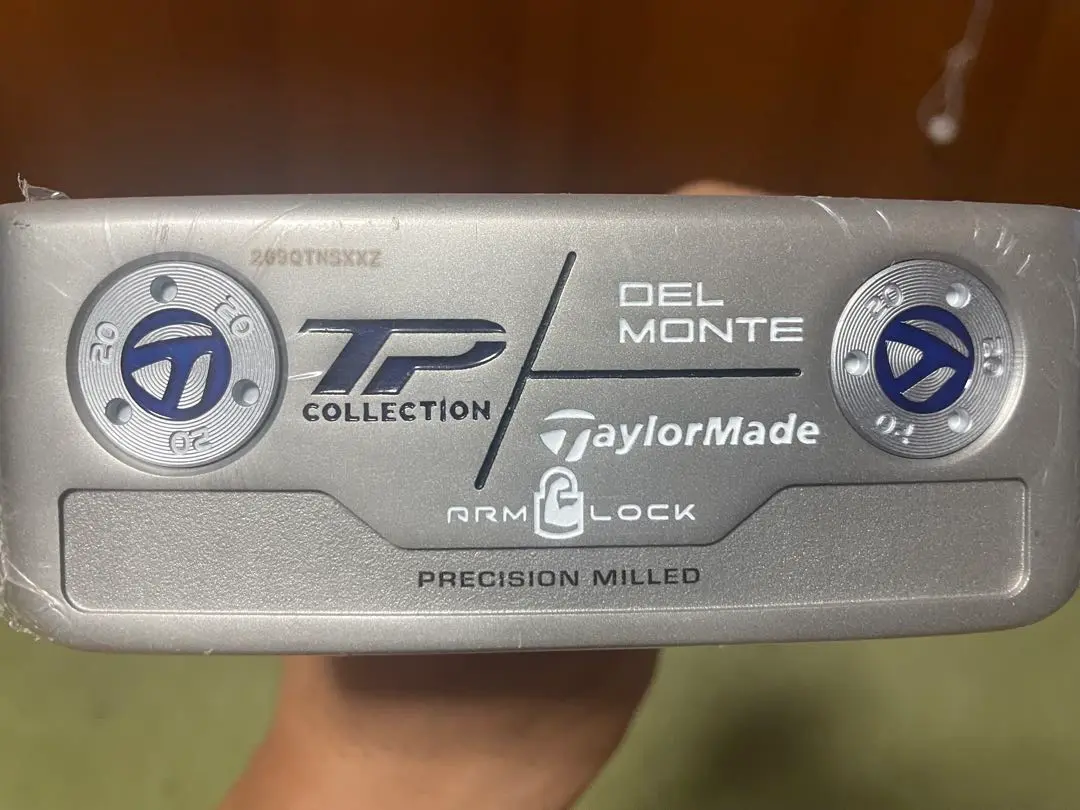 TaylorMade - 美品✩人気の✩アームロック✩TPコレクション ハイドロブラスト デルモンテ 中古】TP ﾊｲﾄﾞﾛﾌﾞﾗｽﾄ DELMONTE ｱｰﾑﾛｯｸ パター (テーラーメイド