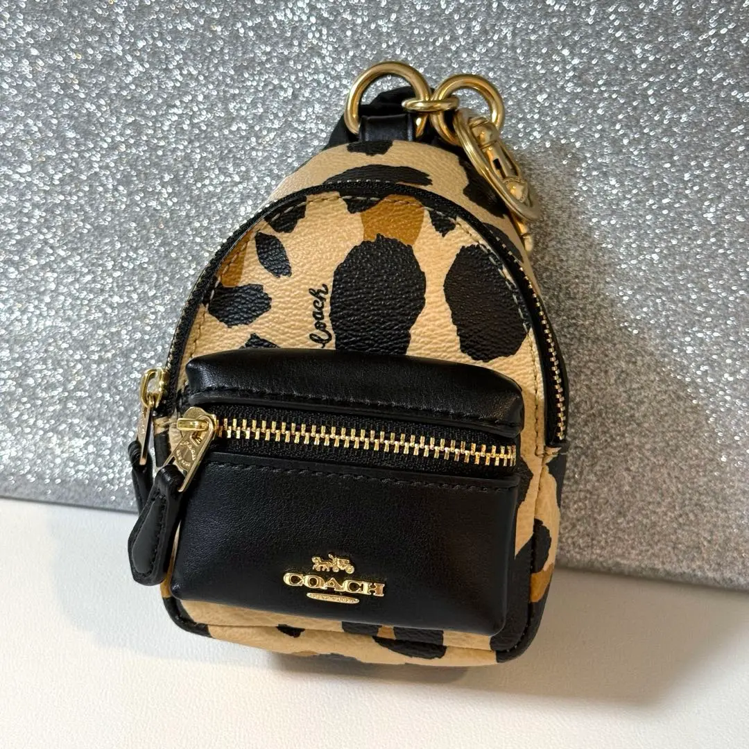 美品 レア COACH コーチ リュック型 キーホルダー チャーム シグネチャー 2025年最新】コーチリュック型キーホルダーの人気アイテム