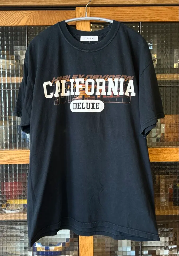 【CALUX/キャラクス】 リメイク カレッジ Tシャツ CALUX キャラクス 21AW Deuxieme Classe別注 店舗限定 リメイクT