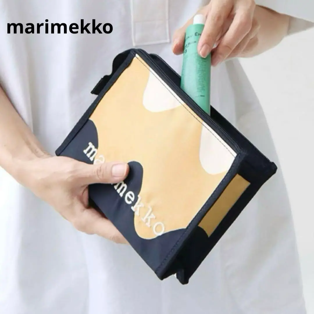 マリメッコ　ロッキ　新品未使用　RELLE PIKKU LOKKI ポーチ 新品未使用 marimekko マリメッコポーチ Pikku Lokki ロッキ