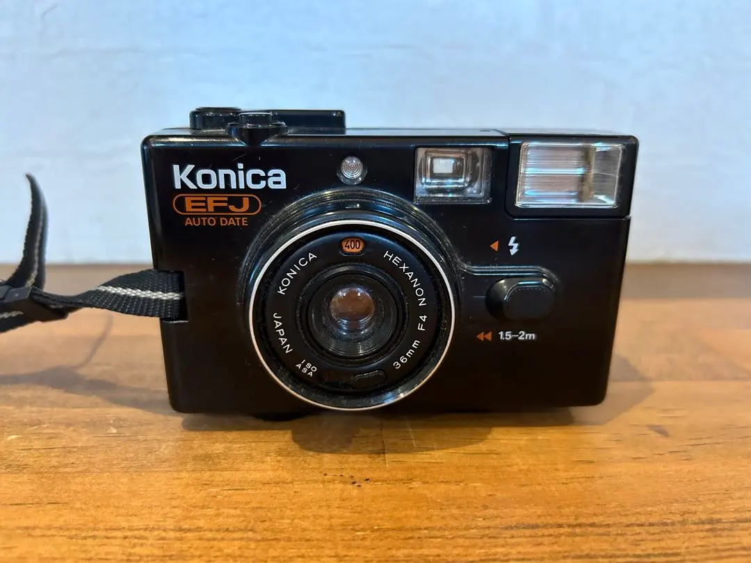 動作未確認 Konica EF-J 自動日期底片相機 的縮圖