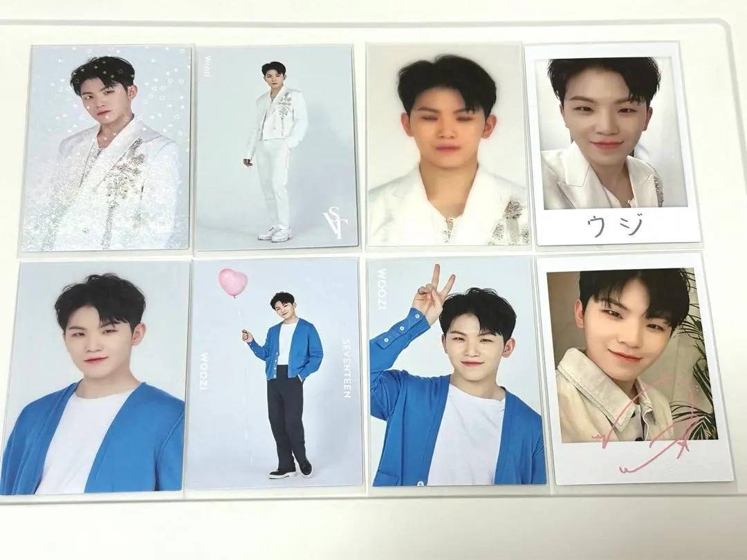 Thumbnail of SEVENTEEN Woozi trading card, SVT, complete set
