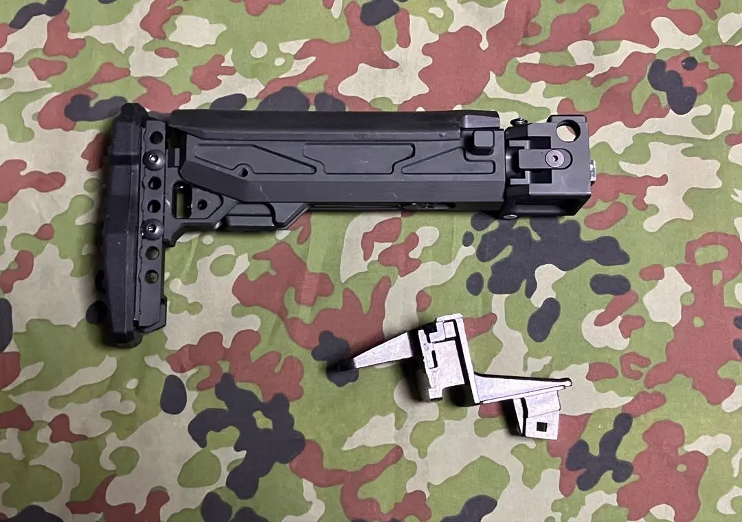 EMG 東京マルイ AKM GBB 対応 MOE印刷ありmagpul ストック EMG] M4/20mmストック変換アダプター 東京マルイAKM GBB対応