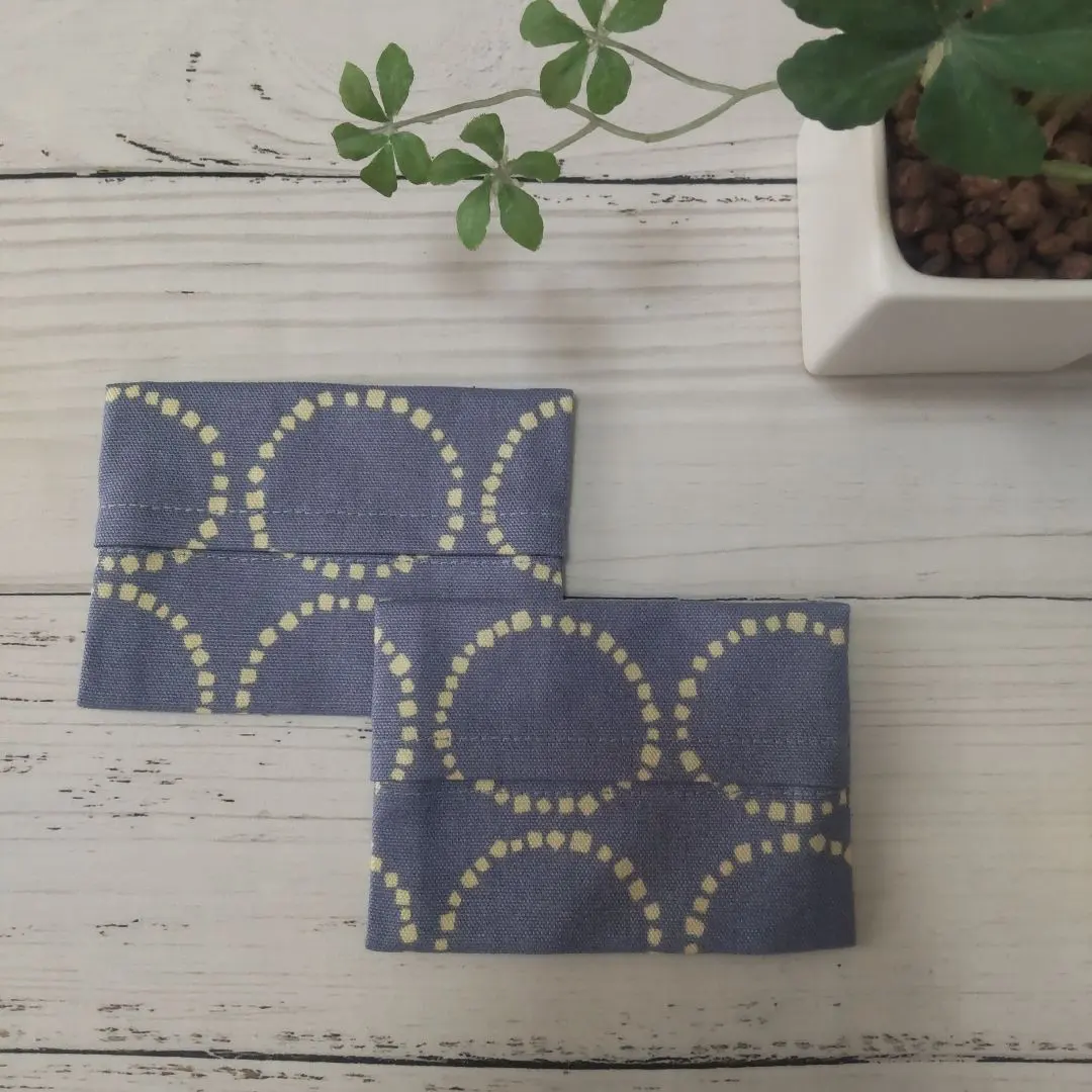 Thumbnail of Pocket tissue cover case mini Nordic style circle gray