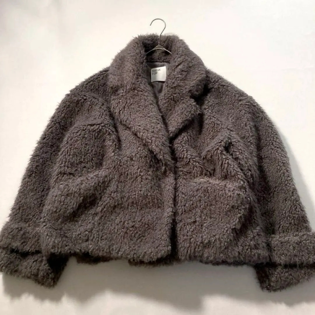 Thumbnail of 【Excellent Condition】THINK FUR Eco-Fur Short Boa Jacket, Recent Model