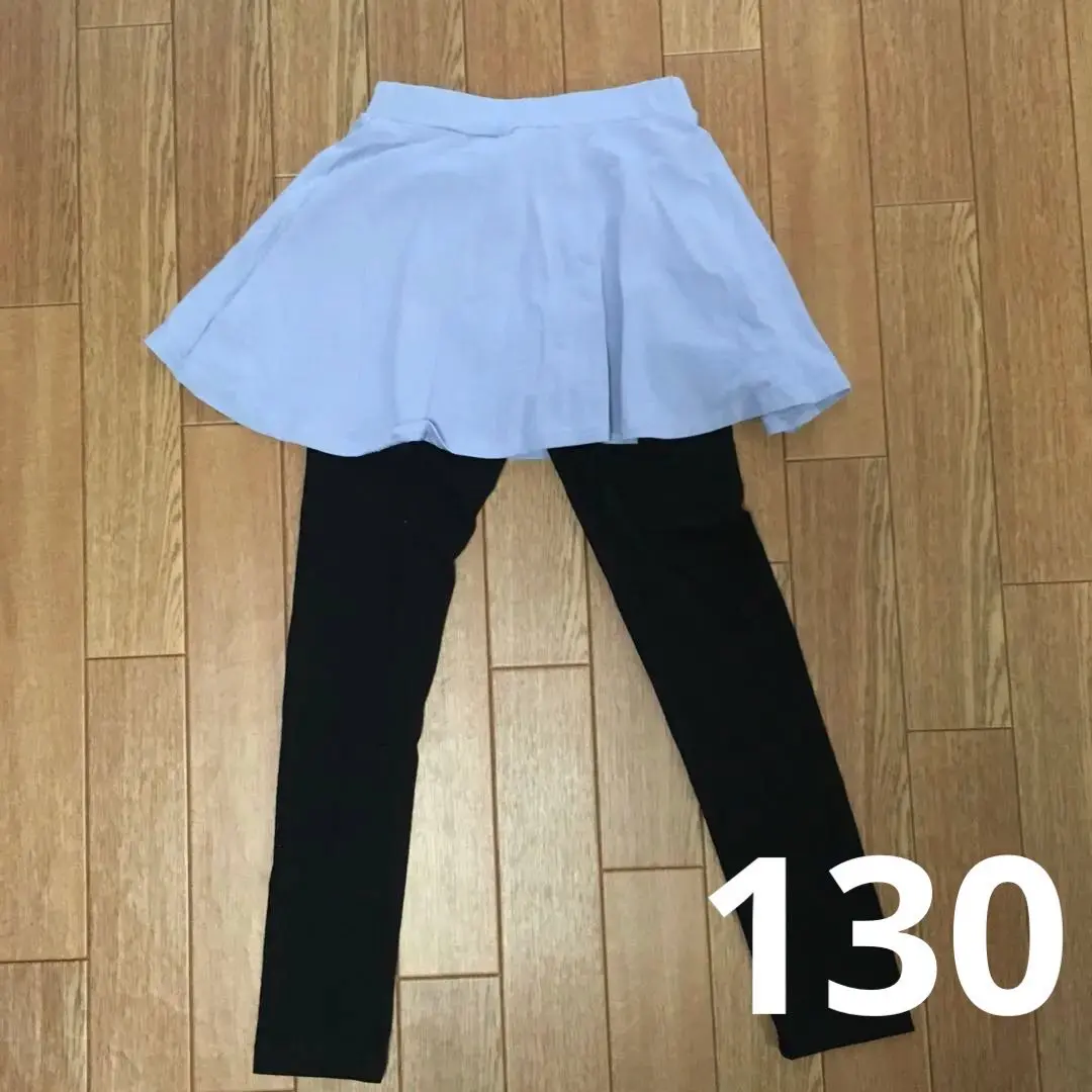 Thumbnail of Skorts Skirt-pants 130 New Unused Long pants with inner skirt