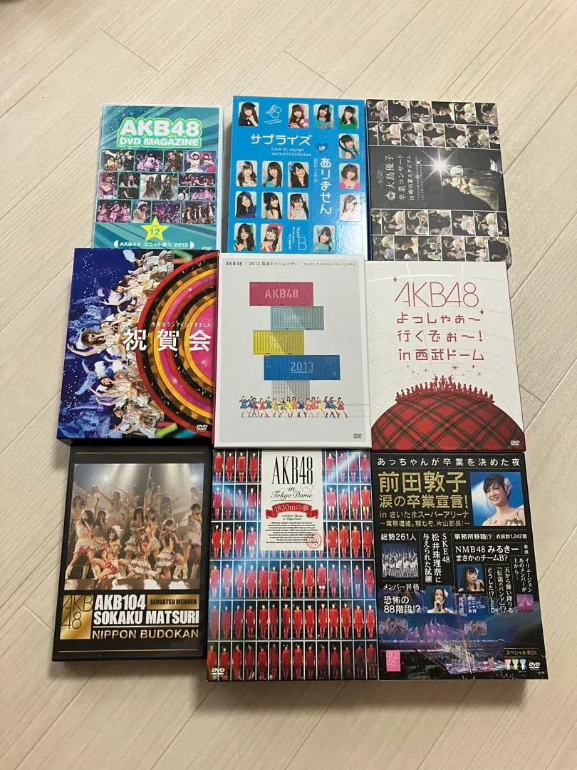 AKB48グループ DVD＆Blu-rayセット(計30個) AKB48グループ DVD＆Blu-rayセット(計30個)