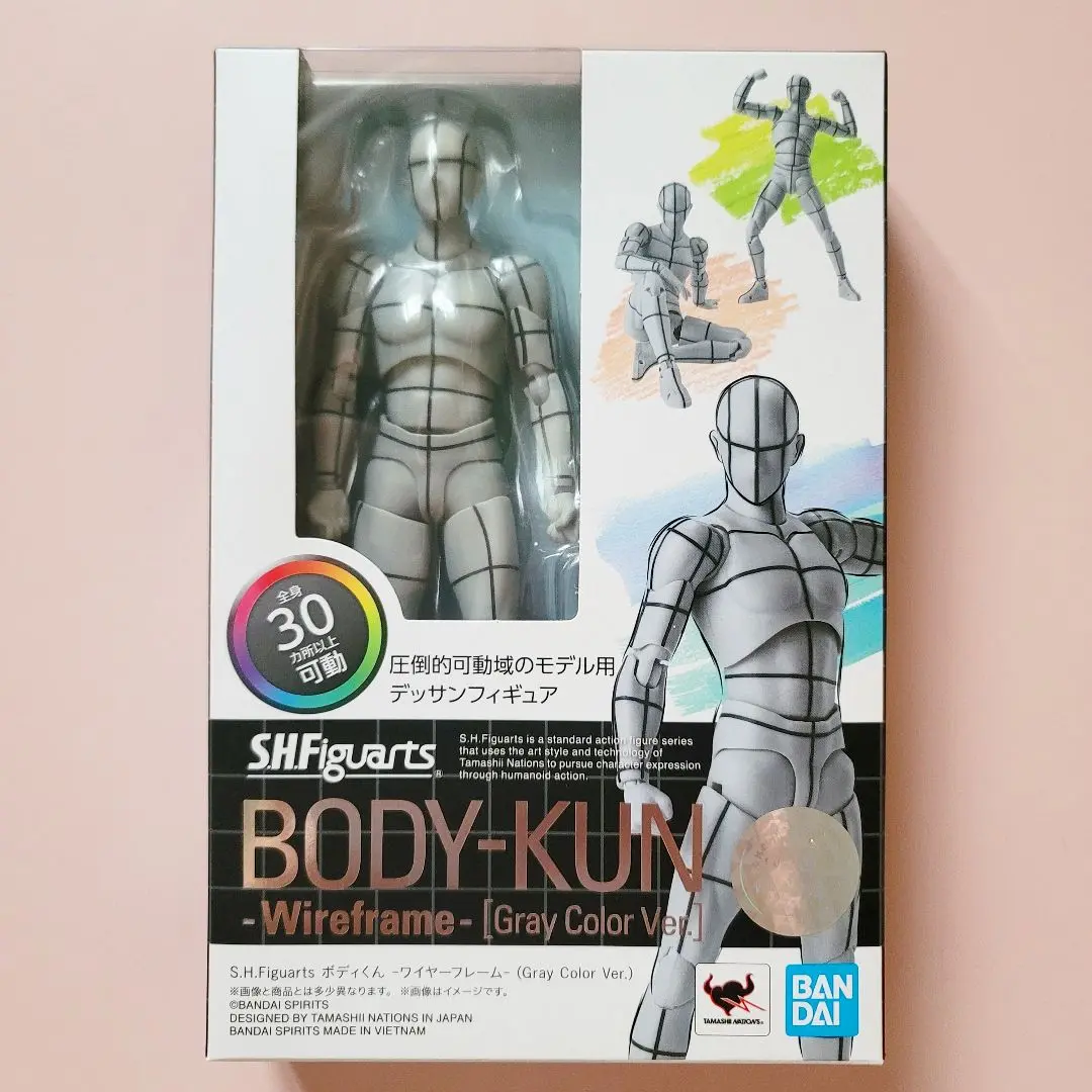 2025年最新】S.H.Figuarts ボディくん -ワイヤーフレーム- (Gray