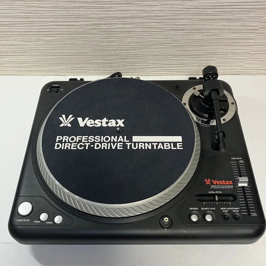 Vestax PDX-2000 ハードケース付き 中古】Vestax PDX-2000 MKII アナログターンテーブル