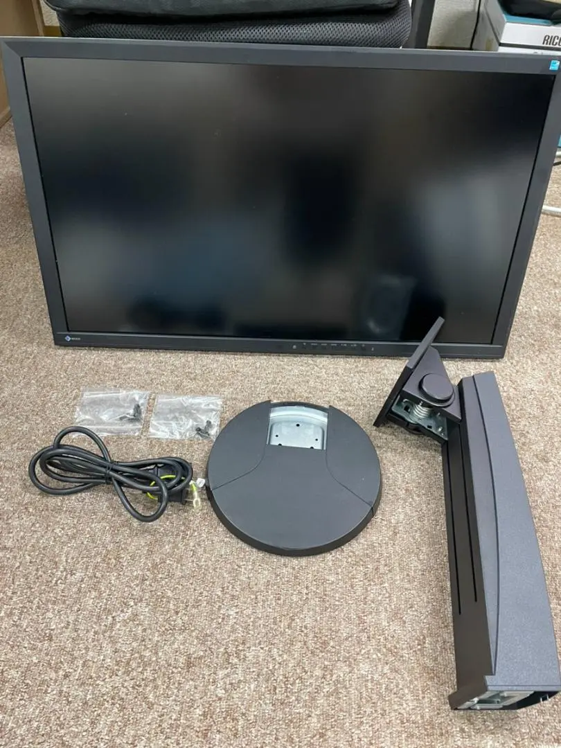 Flexscan EV2736W ブラック 黒 マットフィルム 電源コード付 EIZO、疲れ目に配慮した2560×1440の27型液晶「FlexScan EV2736W