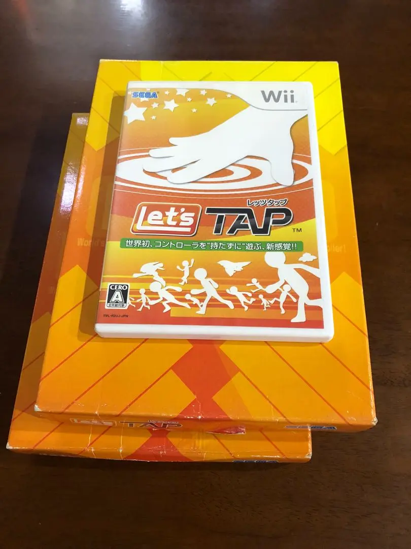 任天堂ニンテンドーWii☆ソフト7枚付き レッツタップ ゲオ公式通販サイト/ゲオオンラインストア【中古】レッツタップ