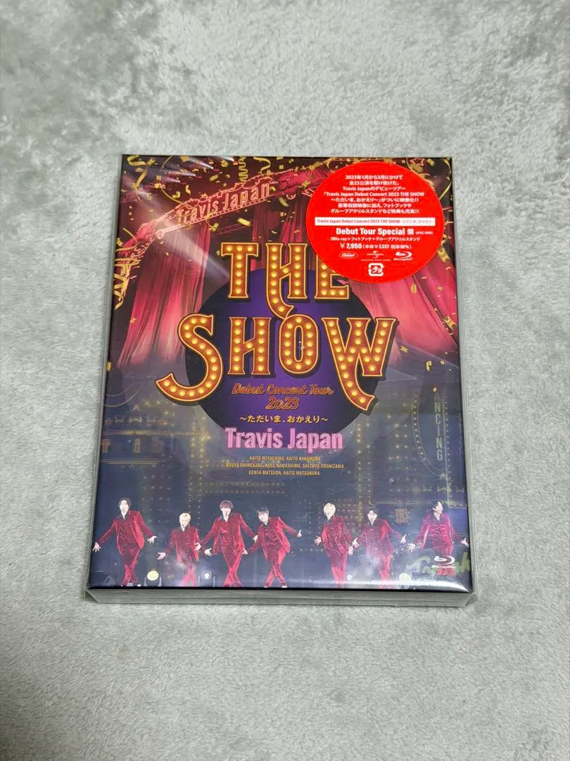 TravisJapan THE SHOW 限定Special盤　アクスタ付き TravisJapan アクリルスタンド THE SHOW 初回限定盤特典