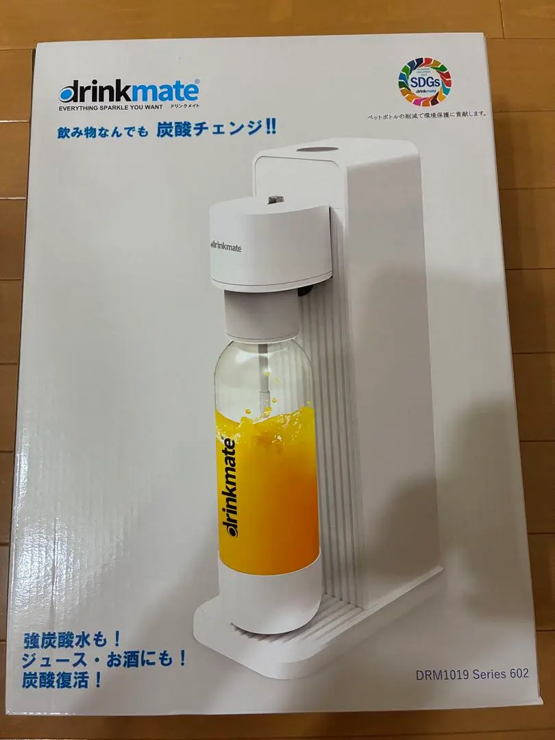 新品未開封　炭酸水メーカー　ドリンクメイト　シリーズ602 2025年最新】drinkmate 602の人気アイテム - メルカリ