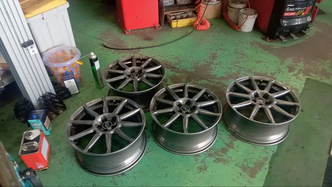 jaguar　BRZ　８６　後期　純正ホイール４本セットの内２本 単品 純正 ホイール 1本 トヨタ 86 ZN6 後期 GT純正 ☆ 7J-17